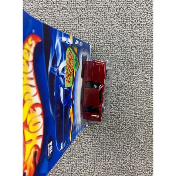 Y2K 2002 Hot Wheels Olds 442 Die Cast Car Red Race Win Online Collector #154 - Picture 3 of 5